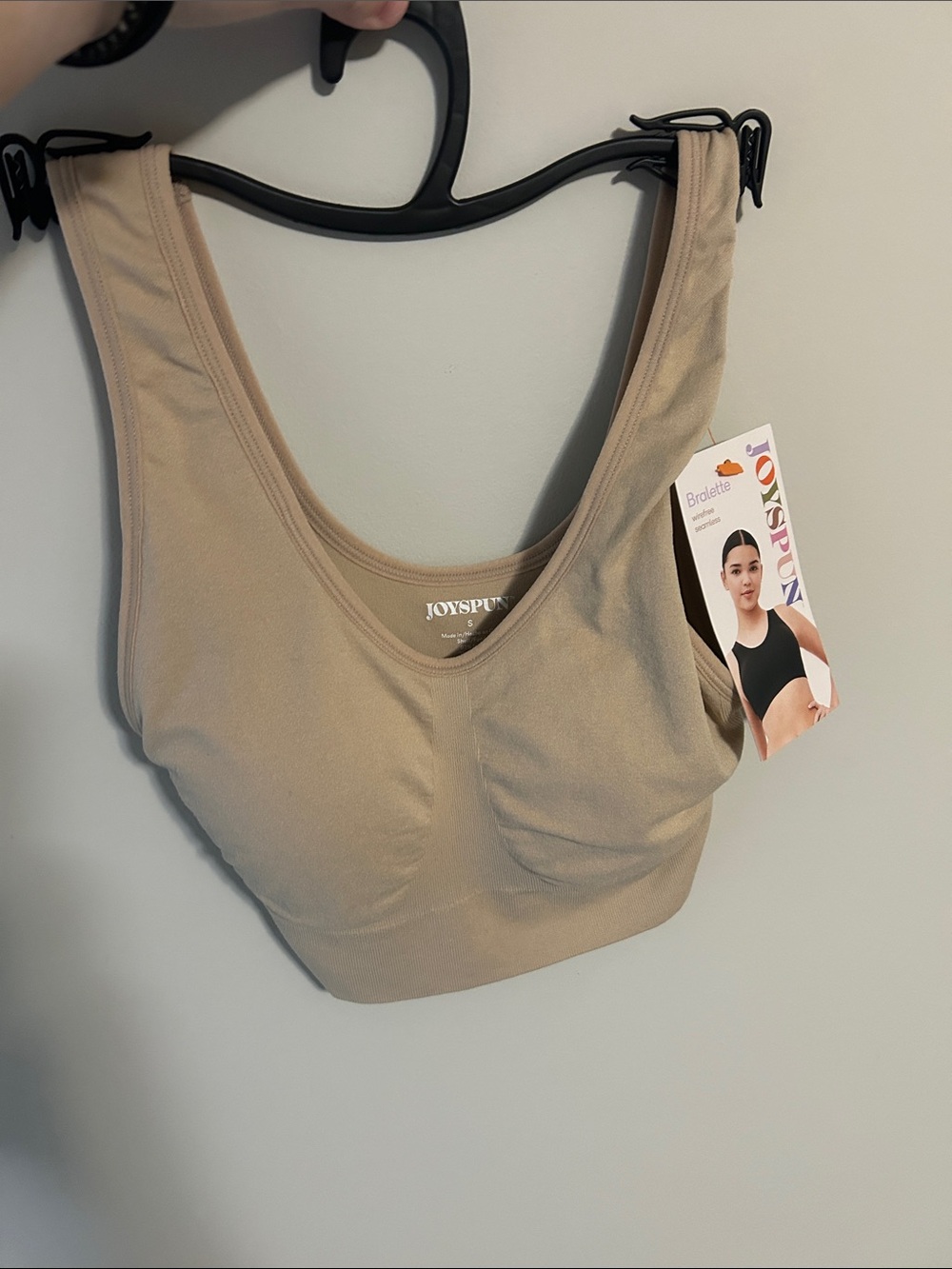 Joyspun Nude Wireless Bralette — Smooth Everyday Comfort
